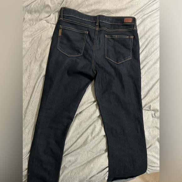 NWOT PAIGE Denim Skyline Straight Jeans Stream Wash Size 32 - Picture 10 of 13